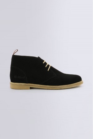 Pánské Boty Kickers Tyl Perm Low Boots Læder Černé | 06934-GEBA