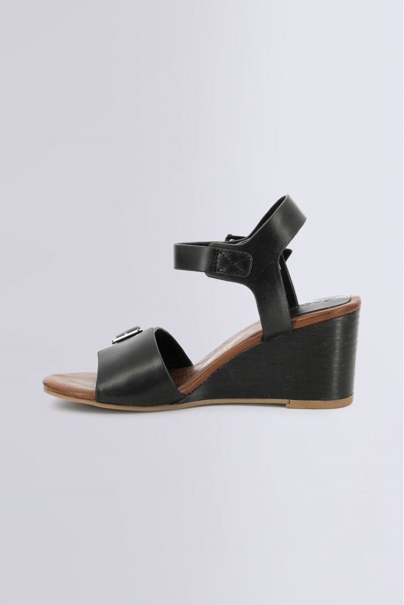 Dámské Sandály Kickers Kick Vodou Sandal Læder Černé | 69124-REBJ