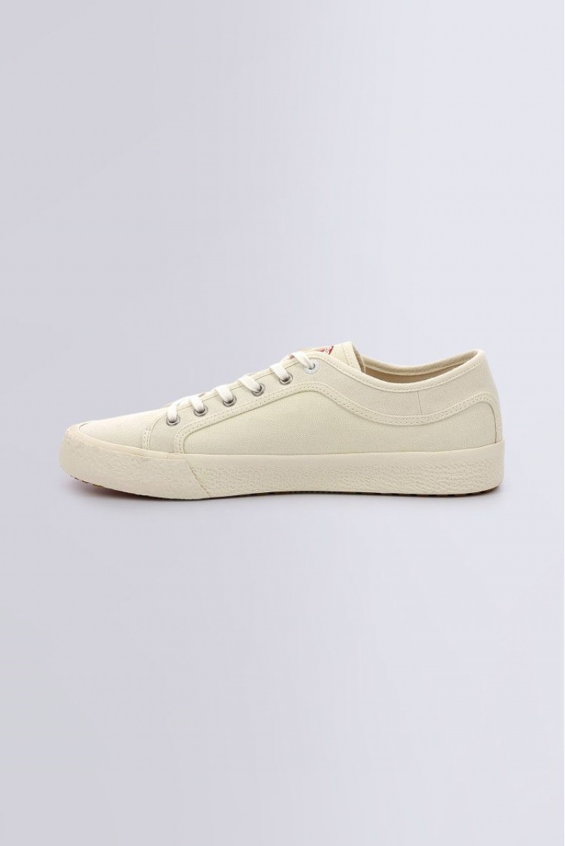 Dámské Tenisky Kickers Arveil Sneakers Bas Textil Bílé | 08126-MKIZ