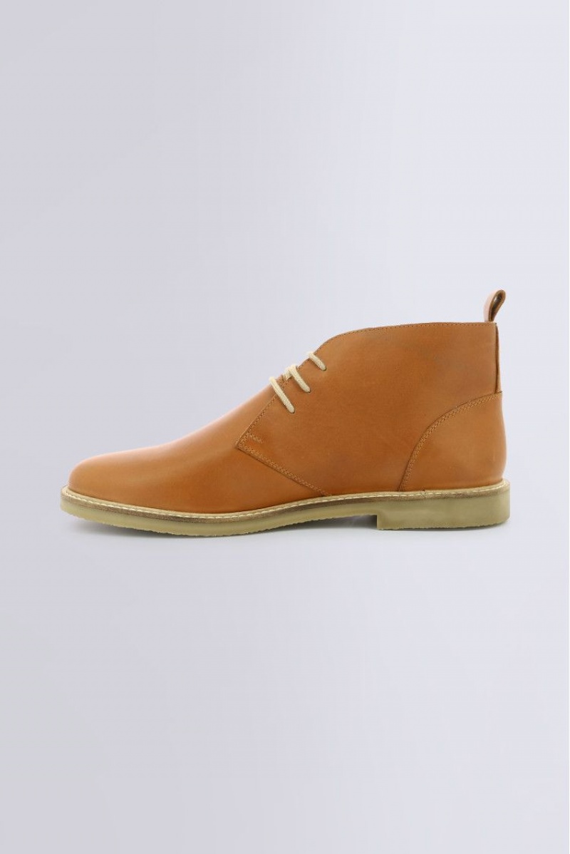 Pánské Boty Kickers Tyl Perm Low Boots Læder Camel | 84327-FZTY