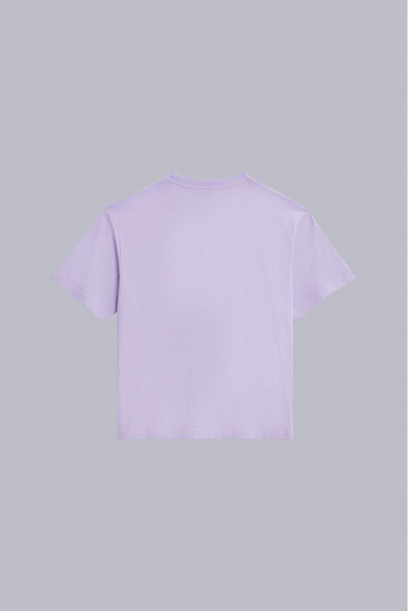 Pánské Tee Kickers Big K T-shirt Tee-shirt Coton Biologique Lilas | 87392-TLYC