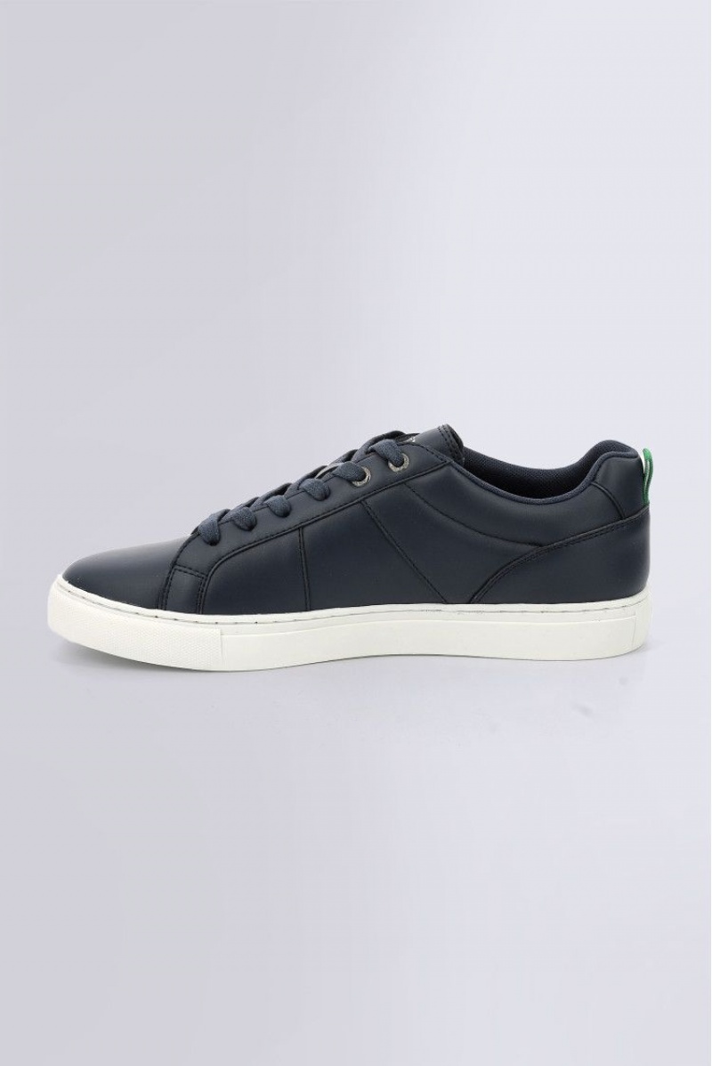 Pánské Tenisky Kickers Kick Reverse Sneakers Bas Polyurethane Tmavě Blankyt | 05873-CVXJ